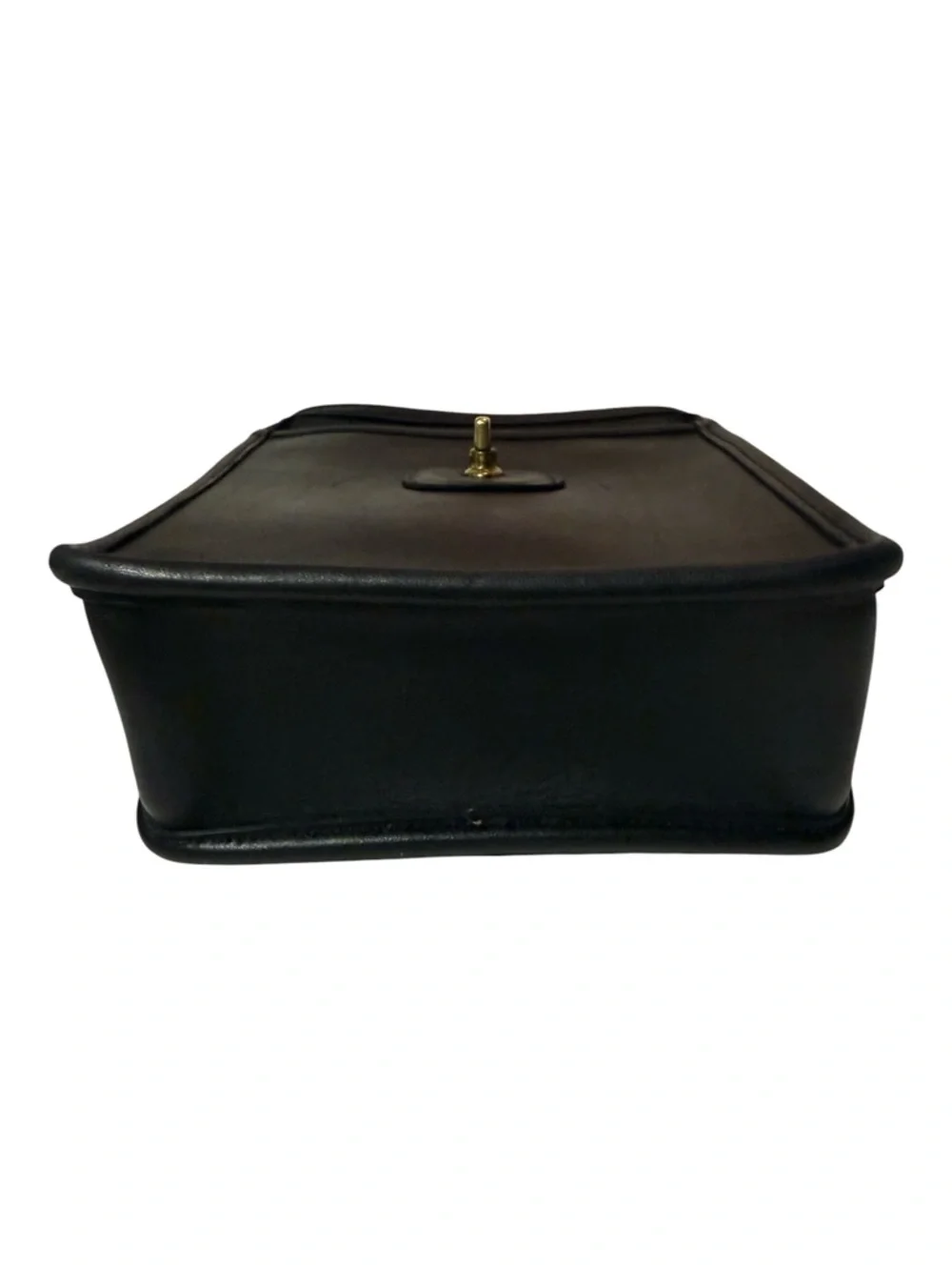 Vintage Coach Murphy Black Leather Crossbody Bag. Style No. 9930. Made in USA - Picture 10 of 16